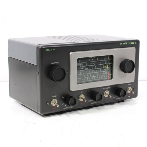 Hallicrafters Co. S-53 Multi-Band Shortwave Radio Receiver Vintage Tube (AS IS)-Radios-SpenCertified-vintage-refurbished-electronics