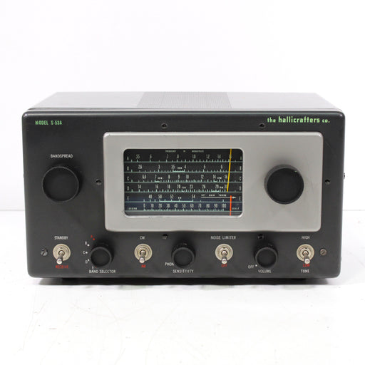 Hallicrafters Co. S-53 Multi-Band Shortwave Radio Receiver Vintage Tube (AS IS)-Radios-SpenCertified-vintage-refurbished-electronics