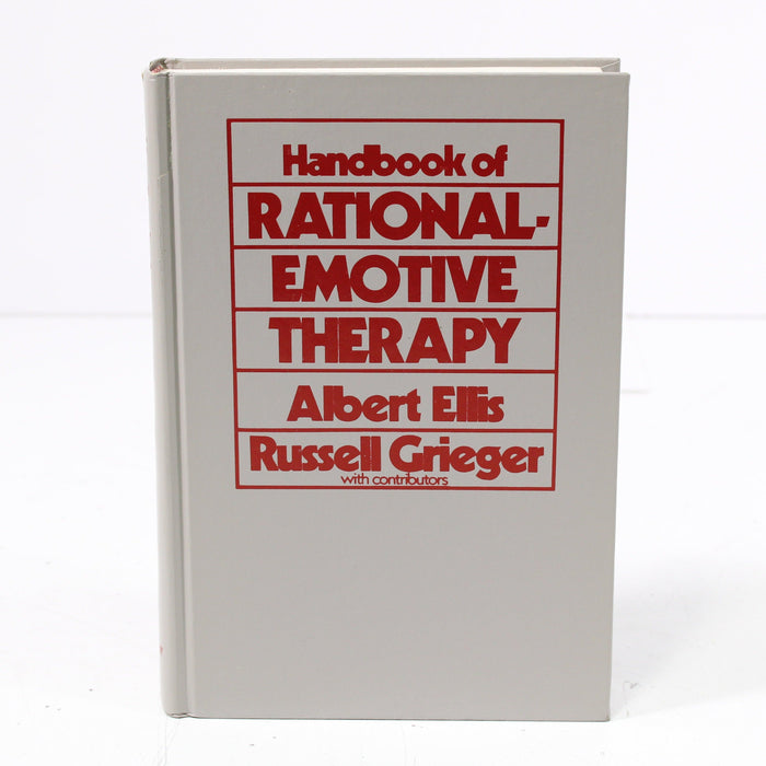 Handbook of Rational-Emotive Therapy by Albert Ellis and Russell Grieger Hardcover Book (1977)-Books-SpenCertified-vintage-refurbished-electronics