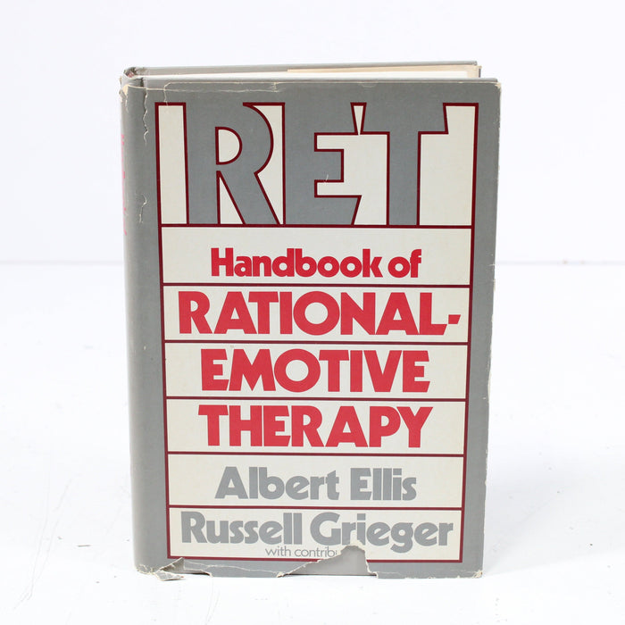 Handbook of Rational-Emotive Therapy by Albert Ellis and Russell Grieger Hardcover Book (1977)-Books-SpenCertified-vintage-refurbished-electronics