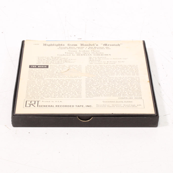 Handel Messiah (1742 Dublin Version) Highlights Reel to Reel Tape 7" 1/4" 7½ IPS Hermann Scherchen Conductor Westminster Vintage Classical-Reel-to-Reel Tape-SpenCertified-vintage-refurbished-electronics