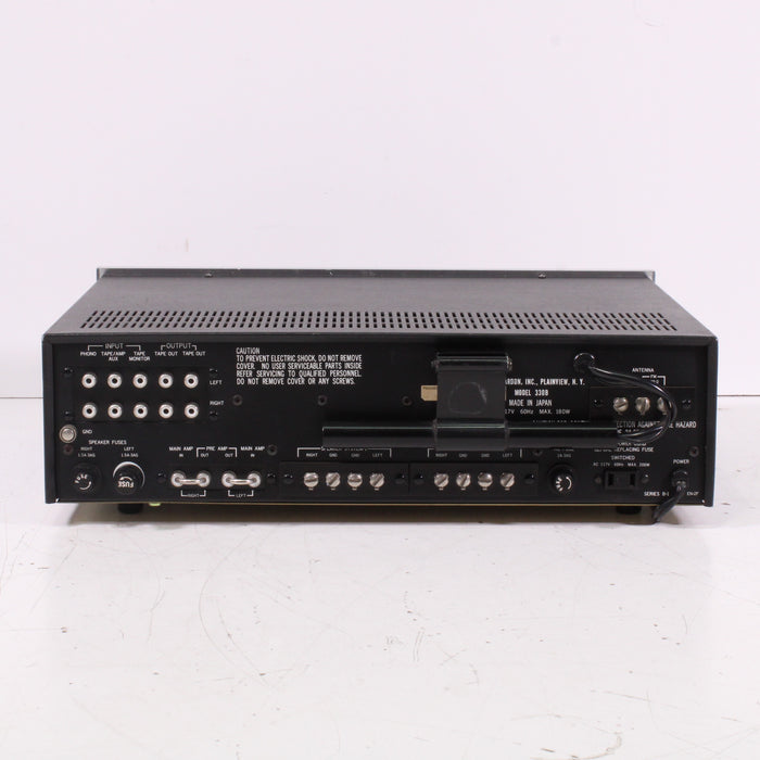 Harman Kardon 330B AM/FM Stereo Receiver Classic 20 Wpc (1973–1976)-Audio & Video Receivers-SpenCertified-vintage-refurbished-electronics