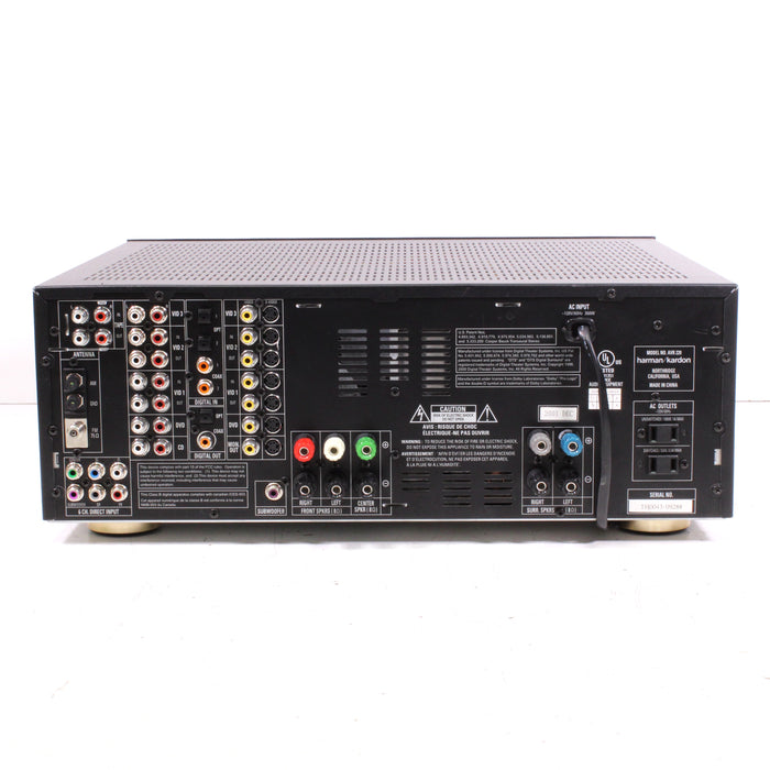 Harman Kardon AVR220 Dolby Digital AV Audio Video Receiver (2005)-Audio & Video Receivers-SpenCertified-vintage-refurbished-electronics