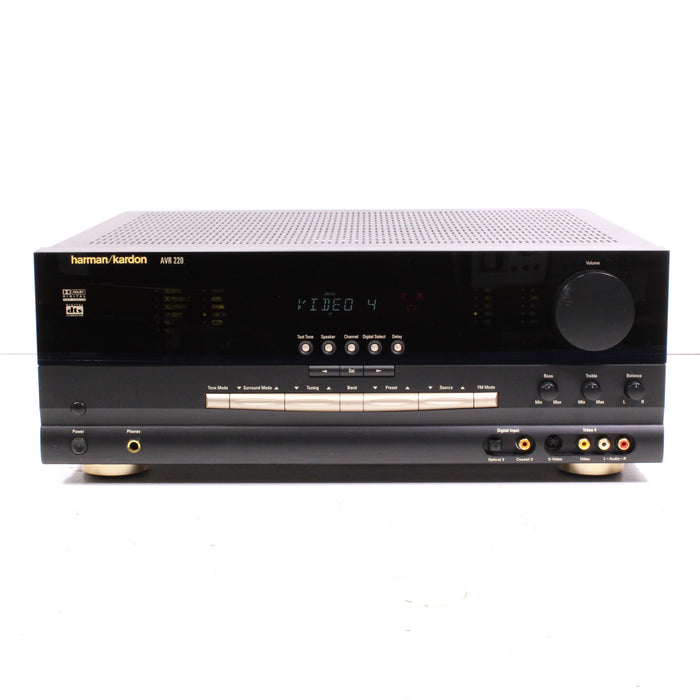 Harman Kardon AVR220 Dolby Digital AV Audio Video Receiver (2005)-Audio & Video Receivers-SpenCertified-vintage-refurbished-electronics