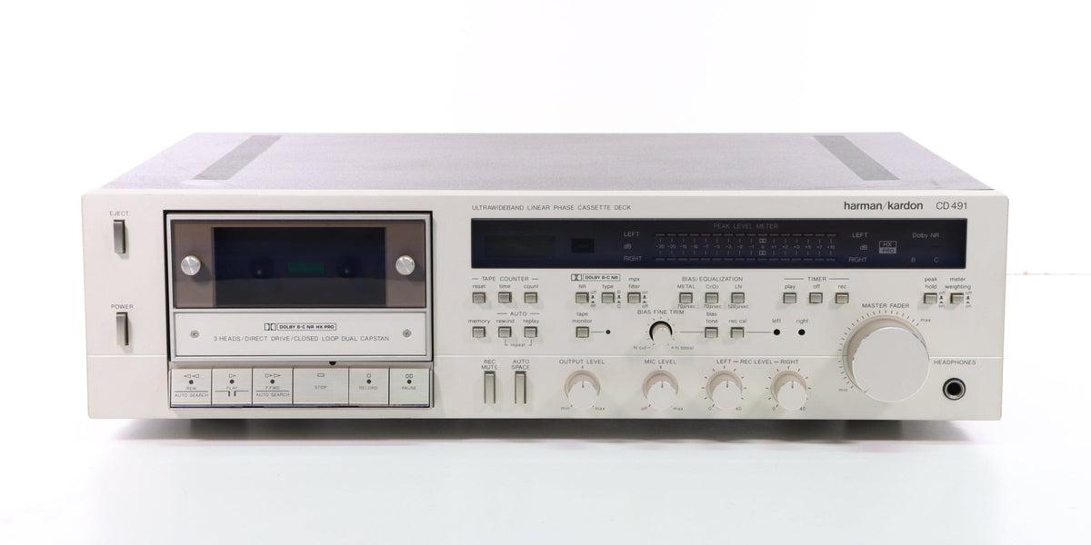 Harman Kardon CD491 Ultrawideband Linear Phase Cassette Deck