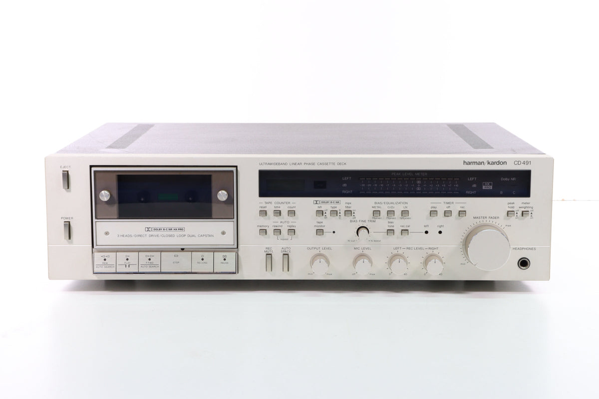 Harman Kardon CD491 Ultrawideband Linear Phase Cassette Deck