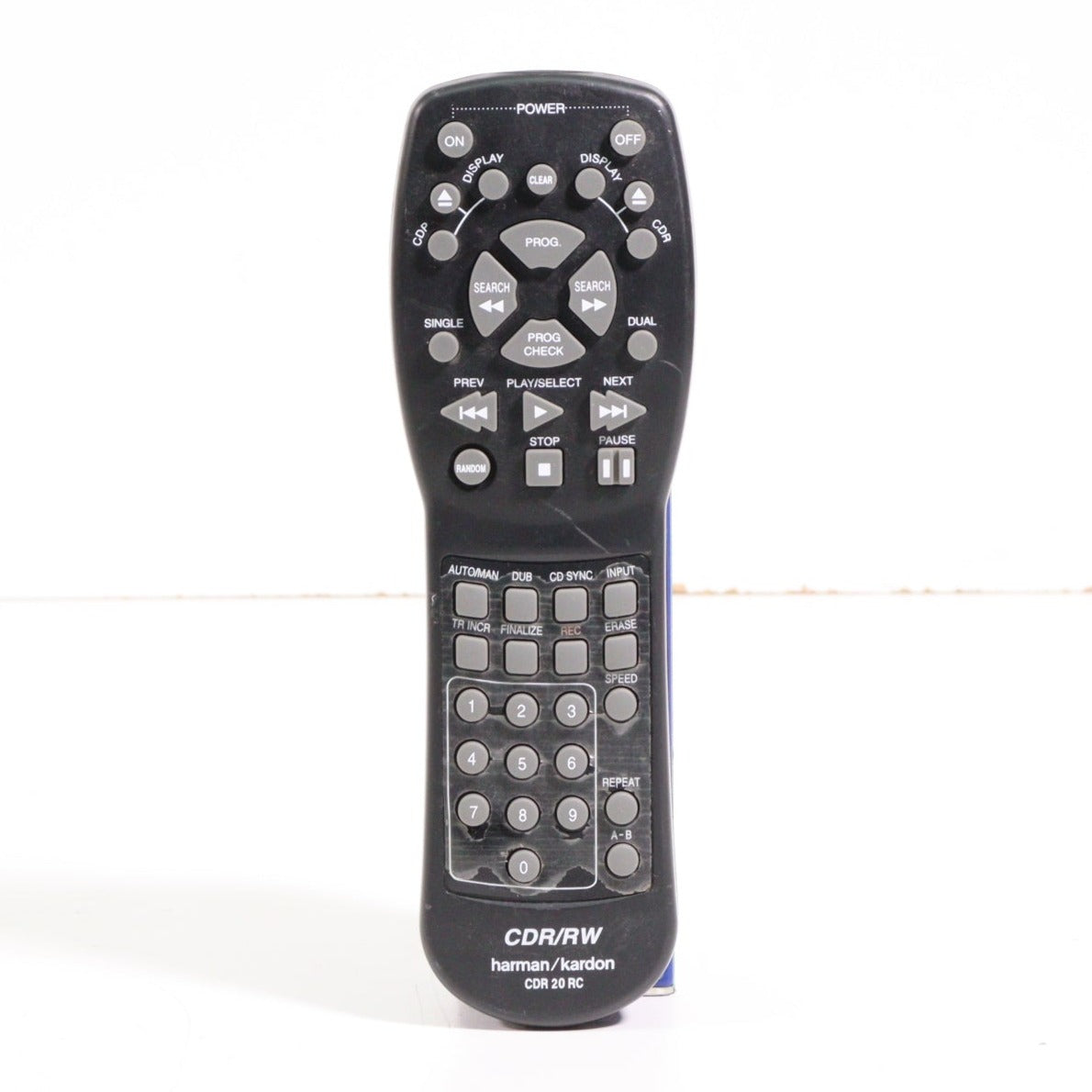 Cd Remote Harman Kardon CDR 20 RC Remote Control for Dual CD Player Recorder CDR ...