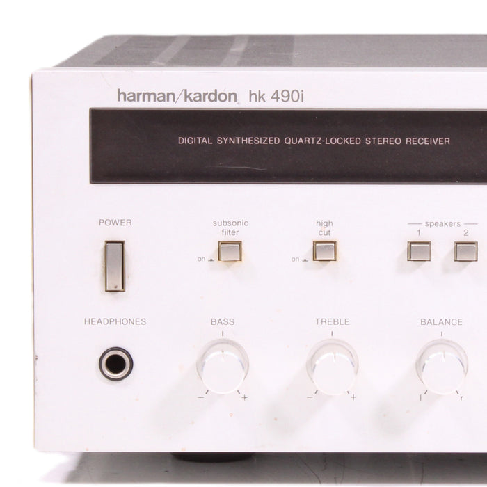 Harman Kardon HK 490i Digital Synthesized Quartz Locked Stereo Receiver Phono-Audio & Video Receivers-SpenCertified-vintage-refurbished-electronics