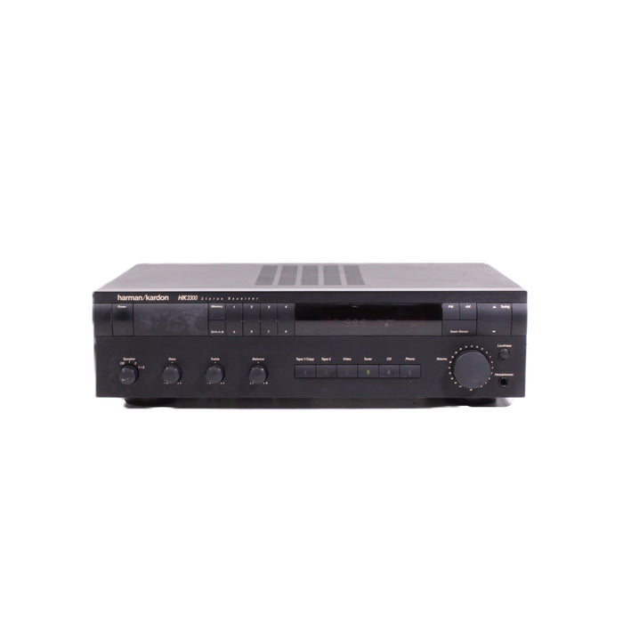 Harman Kardon HK3300 AM/FM Stereo Receiver Phono Input-Audio & Video Receivers-SpenCertified-vintage-refurbished-electronics
