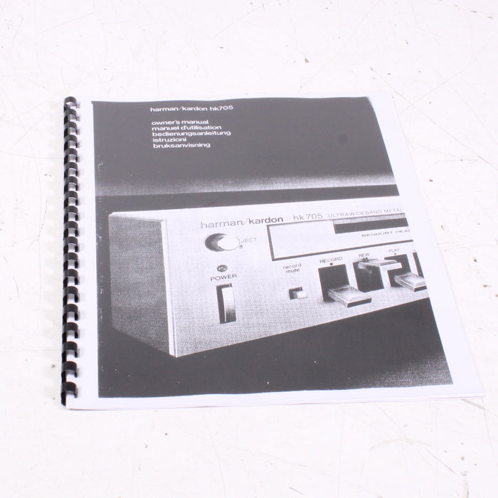 Harman Kardon HK705 Ultrawideband Stereo Cassette Deck-Cassette Players & Recorders-SpenCertified-vintage-refurbished-electronics