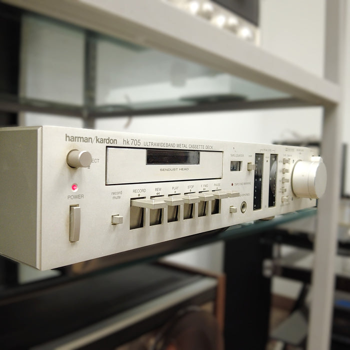 Harman Kardon HK705 Ultrawideband Stereo Cassette Deck-Cassette Players & Recorders-SpenCertified-vintage-refurbished-electronics
