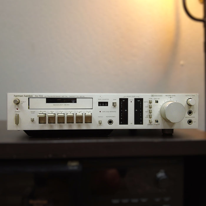 Harman Kardon HK705 Ultrawideband Stereo Cassette Deck-Cassette Players & Recorders-SpenCertified-vintage-refurbished-electronics