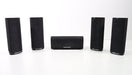 Harman Kardon HKTS 18 Full Speaker Set (Speaker Pair SAT-TS18 and Center Speaker CEN-TS18)-Speakers-SpenCertified-Full Set with all 5 Speakers-vintage-refurbished-electronics