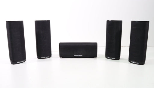 Harman Kardon HKTS 18 Full Speaker Set (Speaker Pair SAT-TS18 and Center Speaker CEN-TS18)-Speakers-SpenCertified-Full Set with all 5 Speakers-vintage-refurbished-electronics