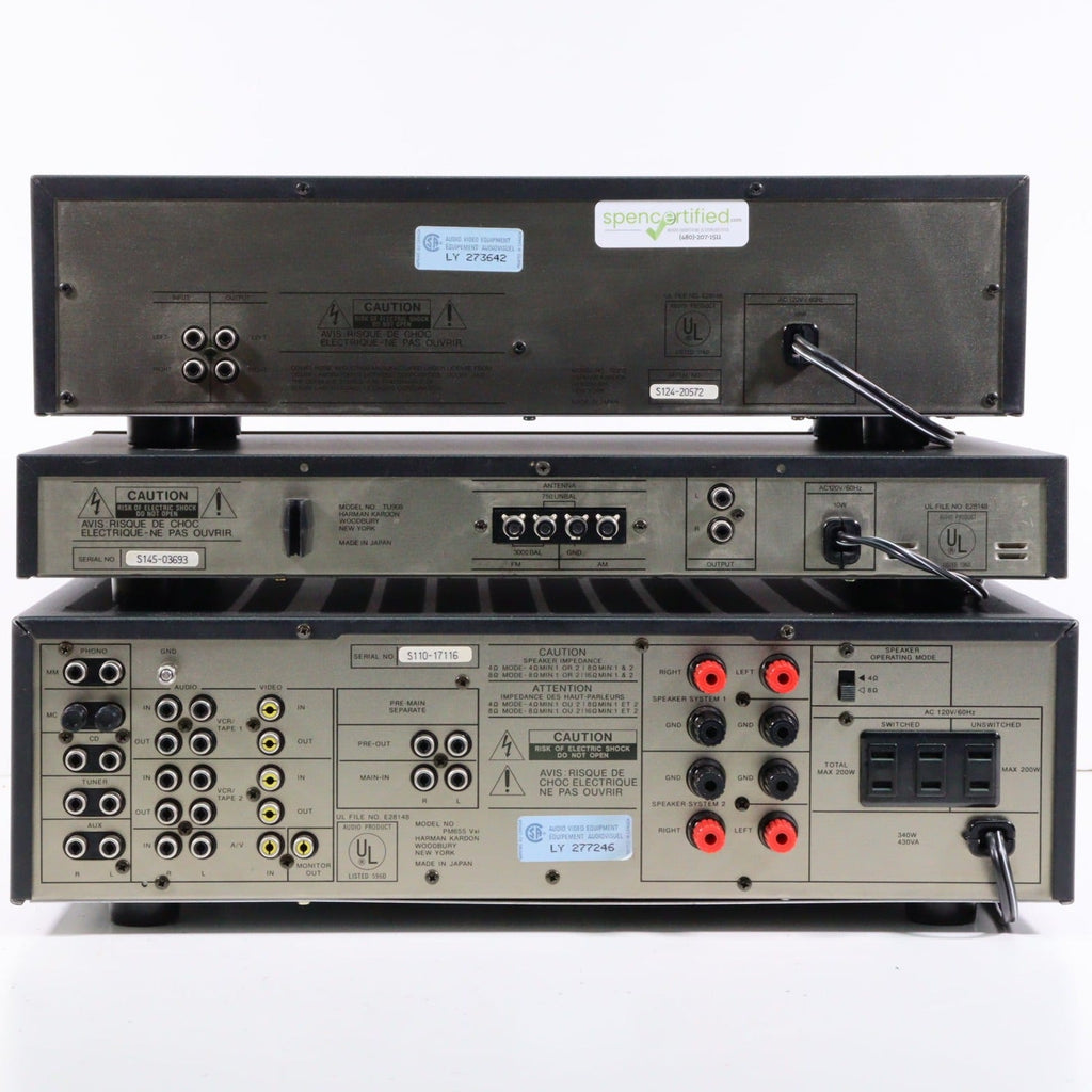 Harman Kardon HighEnd Audio System Bundle (TD212 Cassette Deck, TU909