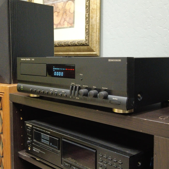 Harman Kardon TD 420 Cassette Deck with Unique Horizontal Loading Design-Cassette Players & Recorders-SpenCertified-vintage-refurbished-electronics