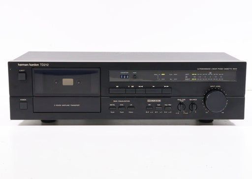 Harman Kardon TD212 Ultrawideband Linear Phase Cassette Deck-Cassette Players & Recorders-SpenCertified-vintage-refurbished-electronics