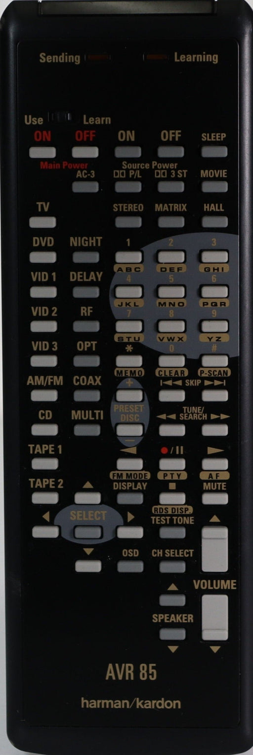 Harman Kardon AVR 85 Amplifier Receiver Remote Control System-Remote Controls-SpenCertified-vintage-refurbished-electronics