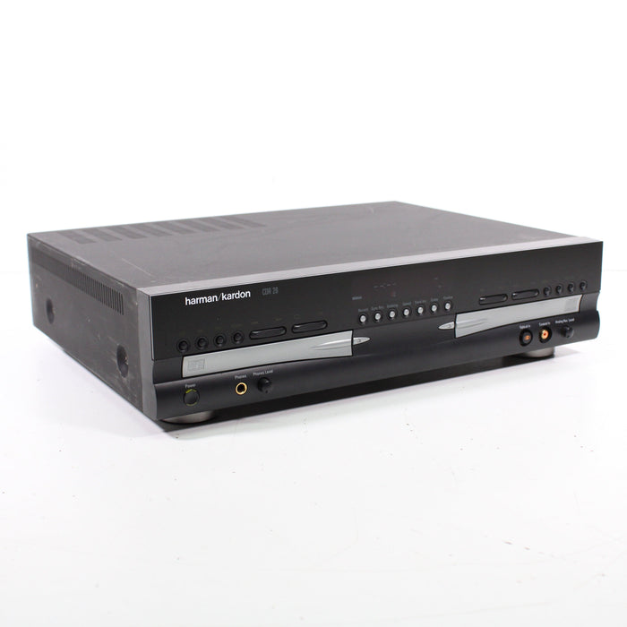 Harman/Kardon CDR 26 Dual CD Recorder (2003)-CD Players & Recorders-SpenCertified-vintage-refurbished-electronics