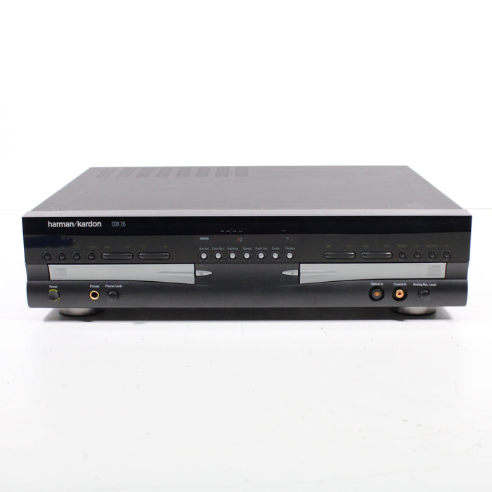 Harman/Kardon CDR 26 Dual CD Recorder (2003)-CD Players & Recorders-SpenCertified-vintage-refurbished-electronics