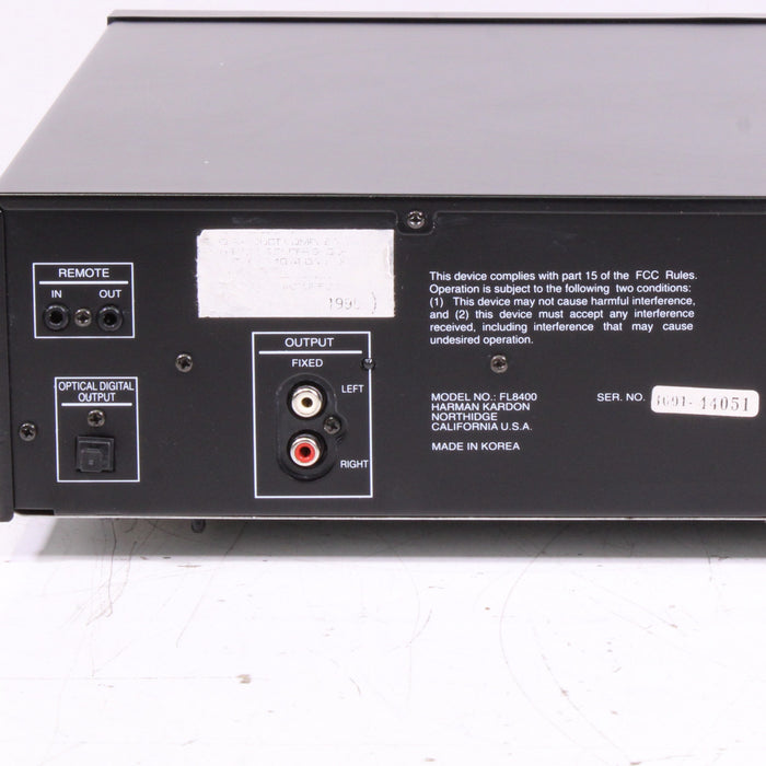 Harman/Kardon FL8400 5-Disc Compact Disc Changer CD Player (AS-IS??)-CD Players & Recorders-SpenCertified-vintage-refurbished-electronics