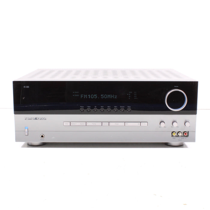 Harman/Kardon HK 3380 Home Theater Stereo Receiver with Phono (2004)-Audio & Video Receivers-SpenCertified-vintage-refurbished-electronics