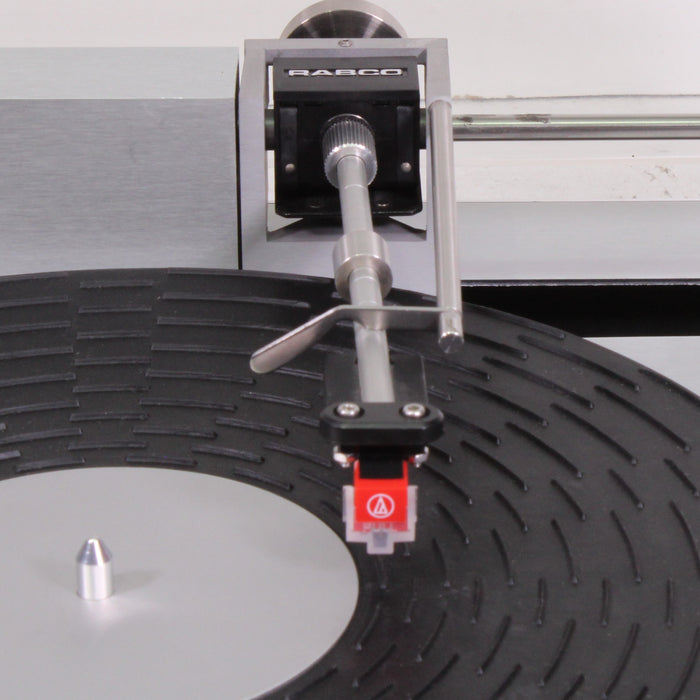 Harman/Kardon Rabco ST-7 Linear-Tracking Belt-Drive Turntable Silver (AS-IS??)-Turntables & Record Players-SpenCertified-vintage-refurbished-electronics