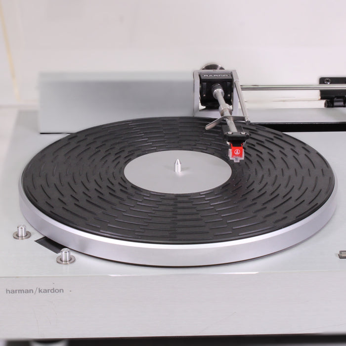 Harman/Kardon Rabco ST-7 Linear-Tracking Belt-Drive Turntable Silver (AS-IS??)-Turntables & Record Players-SpenCertified-vintage-refurbished-electronics