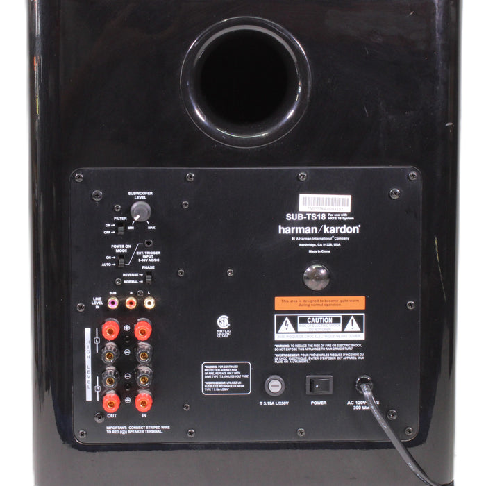 Harman/Kardon SUB-TS18 Powered Subwoofer 10 inch Driver-Speaker Accessories-SpenCertified-vintage-refurbished-electronics