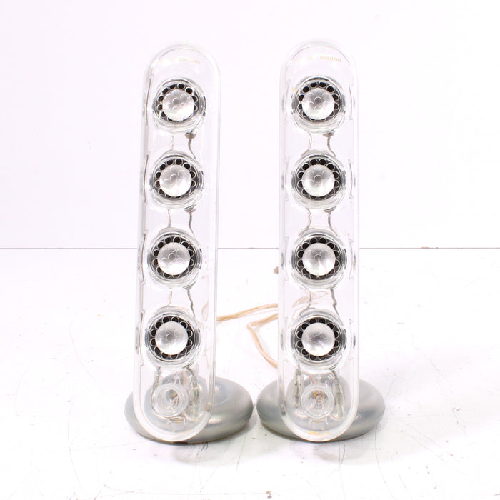 Harman/Kardon SoundSticks Speaker System Clear Subwoofer + Satellites-Electronics-SpenCertified-vintage-refurbished-electronics