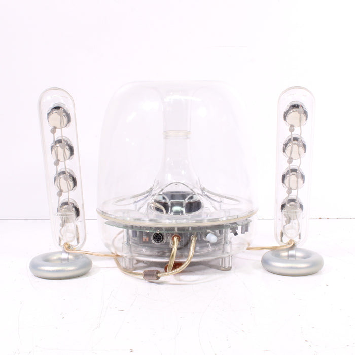 Harman/Kardon SoundSticks Speaker System Clear Subwoofer + Satellites-Electronics-SpenCertified-vintage-refurbished-electronics