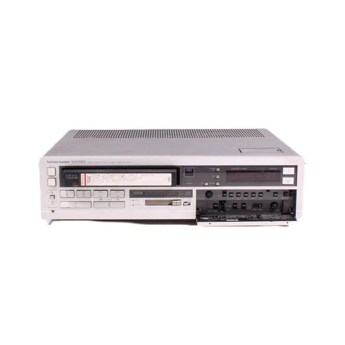 Harman/Kardon VCD1000 High Fidelity VHS VCR Player Recorder 4-Head Hi-Fi Stereo (AS-IS?)-VCRs-SpenCertified-vintage-refurbished-electronics