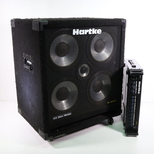 Hartke Bass System (4.5XL Bass Cabinet and HA4000 Bass Amplifier)-Power Amplifiers-SpenCertified-vintage-refurbished-electronics
