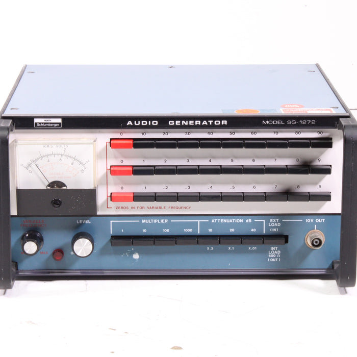 Heath Schlumberger SG-1272 Audio Signal Generator Oscillator Vintage Test Equipment-Electronics-SpenCertified-vintage-refurbished-electronics