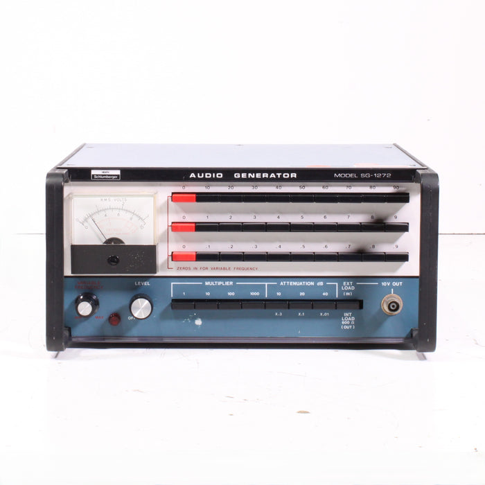 Heath Schlumberger SG-1272 Audio Signal Generator Oscillator Vintage Test Equipment-Electronics-SpenCertified-vintage-refurbished-electronics