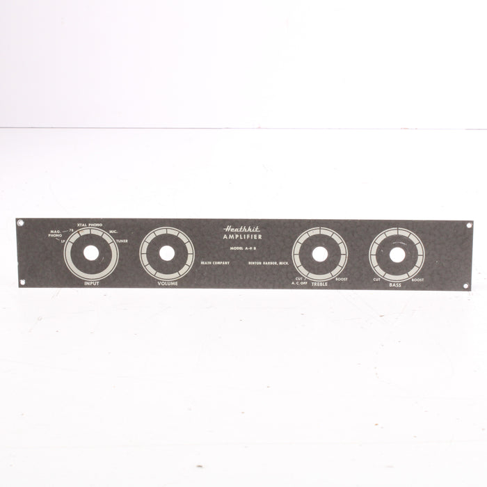 Heathkit A-9B Tube Amplifier Kit Repair Project or for Parts (1950s) (AS IS)-Audio Amplifiers-SpenCertified-vintage-refurbished-electronics