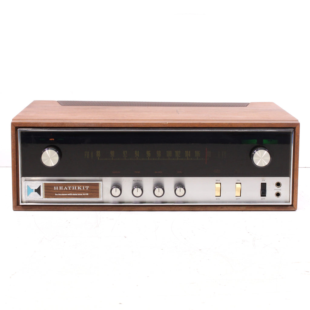 HTF Vintage Heathkit AJ-10 AM/FM Tube Stereo Tuner In Excellent - Foto 4