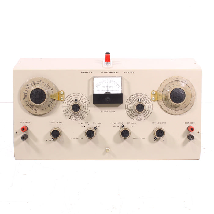 Heathkit IB-28 Vintage Impedance Bridge Vacuum Tubes-Electronics-SpenCertified-vintage-refurbished-electronics