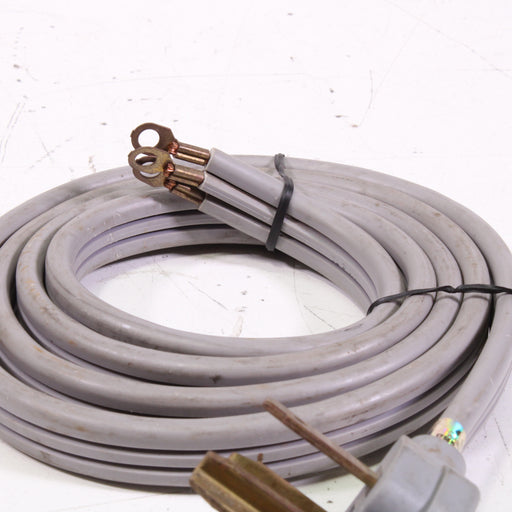 Heavy-Duty 4 ft 3-Prong Range Power Cord with Ring Terminal Ends-Cables-SpenCertified-vintage-refurbished-electronics