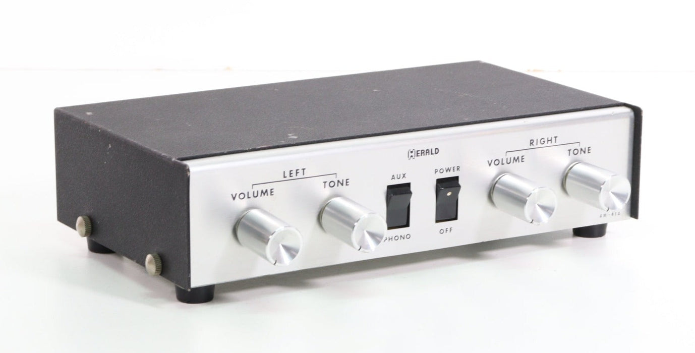 Herald AM-41A Solid State Stereo Amplifier 8 Watts-Audio Amplifiers-SpenCertified-vintage-refurbished-electronics