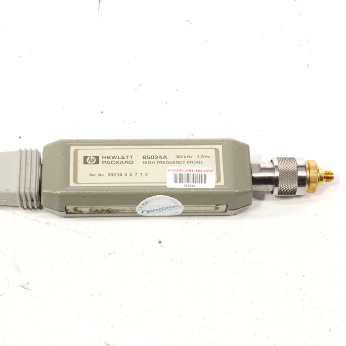 Hewlett Packard HP 85024A High Frequency Probe 300 kHz to 3 GHz w/ Accessories-Measuring Tools-SpenCertified-vintage-refurbished-electronics