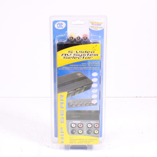 Hip Gear S-Video AV System Selector (New and Sealed)-Audio Switcher-SpenCertified-vintage-refurbished-electronics
