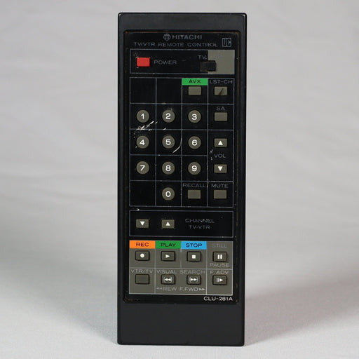 Hitachi CLU-281A Remote Control for TV Model CT2670B-Remote-SpenCertified-vintage-refurbished-electronics