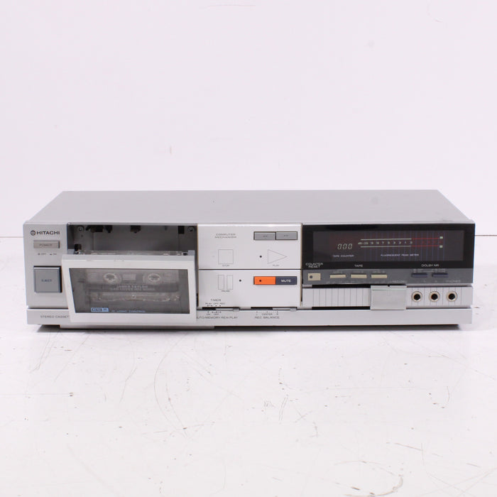 Hitachi D‑E5 Stereo Cassette Deck Dolby Noise Reduction-Cassette Players & Recorders-SpenCertified-vintage-refurbished-electronics