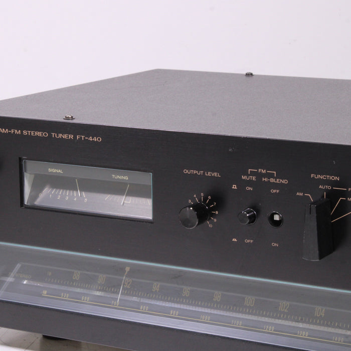 Hitachi FT-440 AM/FM Stereo Tuner (1977)-AM FM Tuner-SpenCertified-vintage-refurbished-electronics