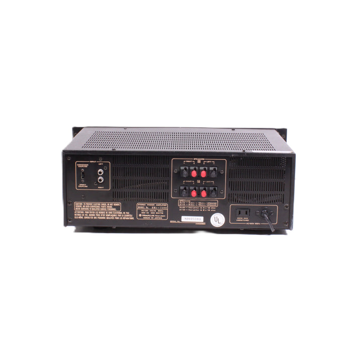 Hitachi HMA-7500 Stereo Power Amplifier Dual Analog VU Meters-Power Amplifiers-SpenCertified-vintage-refurbished-electronics
