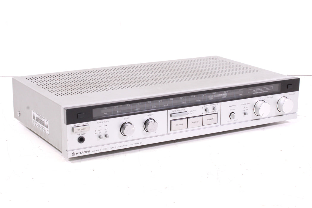 Hitachi HTA-2 AM/FM Stereo Tuner Amplifier 27W (1983)-Audio Amplifiers-SpenCertified-vintage-refurbished-electronics