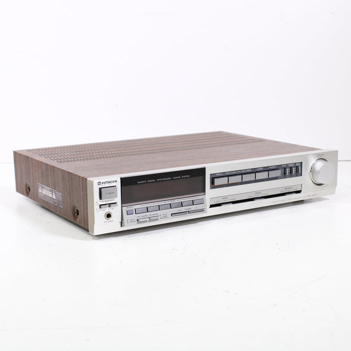 Hitachi HTA-3000 Vintage AM/FM Stereo Tuner Amplifier Silver Face (1982)-Audio Amplifiers-SpenCertified-vintage-refurbished-electronics