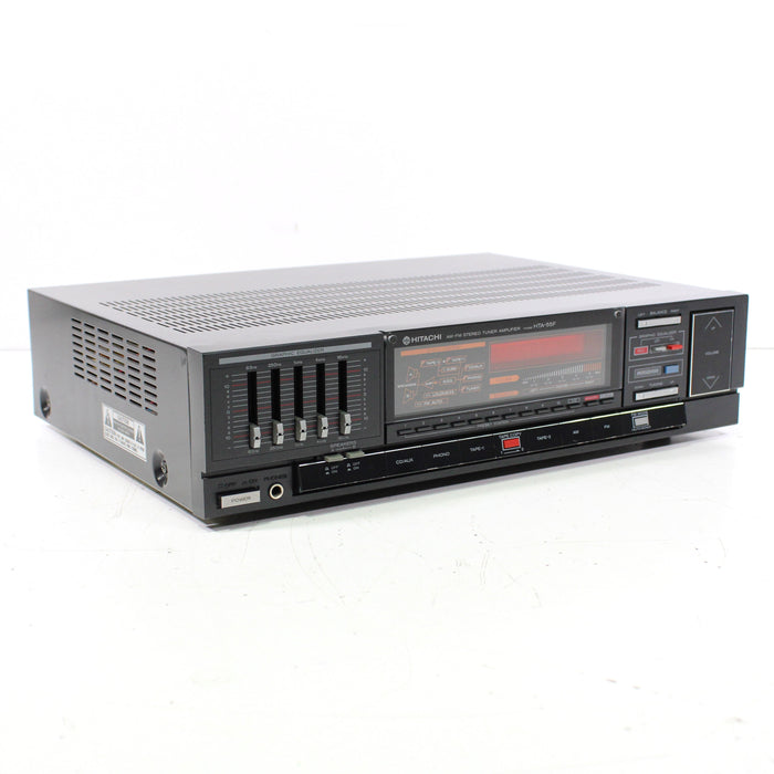 Hitachi HTA-55F Vintage AM FM Stereo Tuner Amplifier with 5-Band Equalizer (1981)-Audio & Video Receivers-SpenCertified-vintage-refurbished-electronics