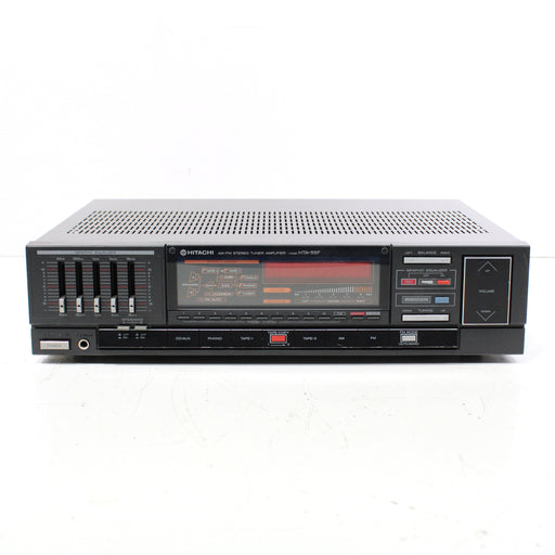 Hitachi HTA-55F Vintage AM FM Stereo Tuner Amplifier with 5-Band Equalizer (1981)-Audio & Video Receivers-SpenCertified-vintage-refurbished-electronics